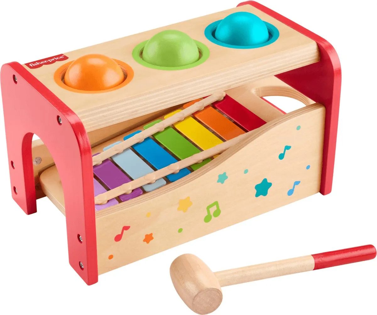 Fisher-Price HXT88, 1,5 jaar, Hout, Meerkleurig