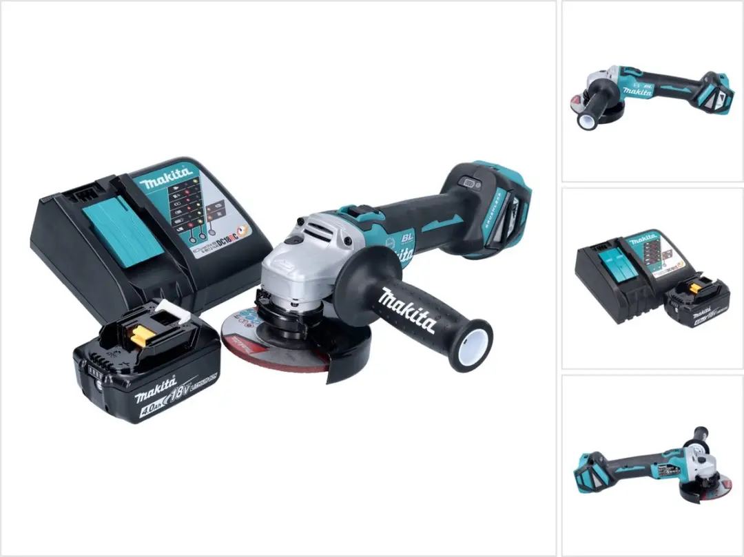 Makita DGA513RM1 Haakse Slijper 18V 125mm