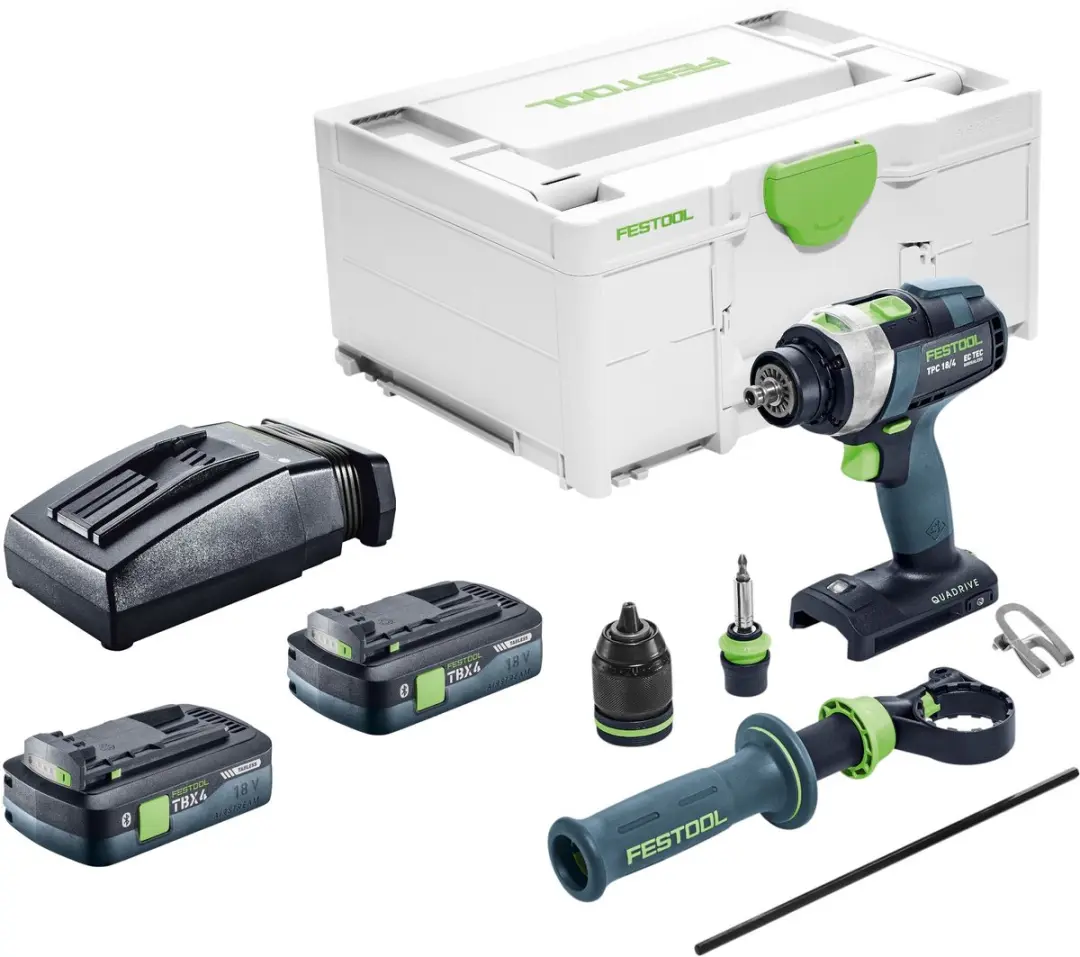 Festool TPC 18/4-Basic Accu-slagboormachine 18V 75Nm