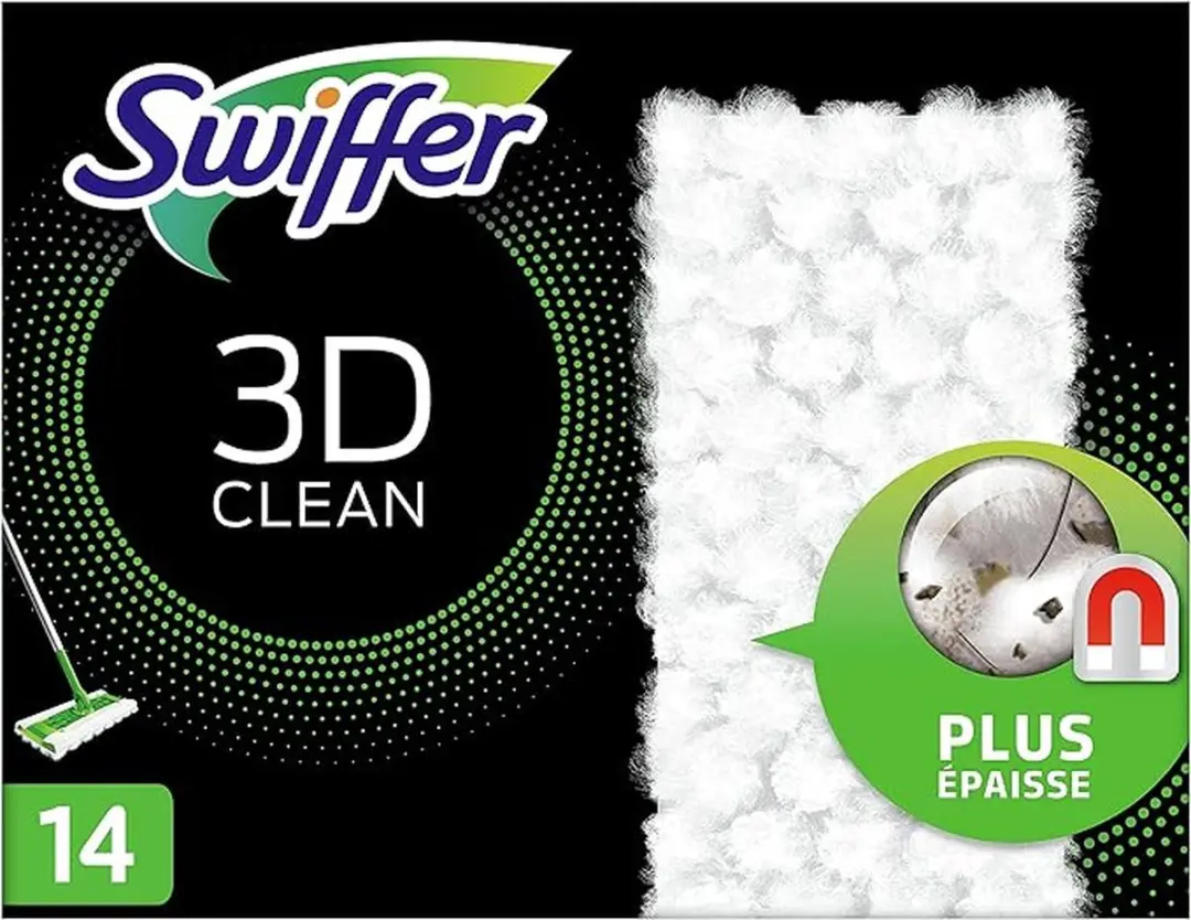 Swiffer Dry 3D Stofwisdoekjes - 14 Stuks