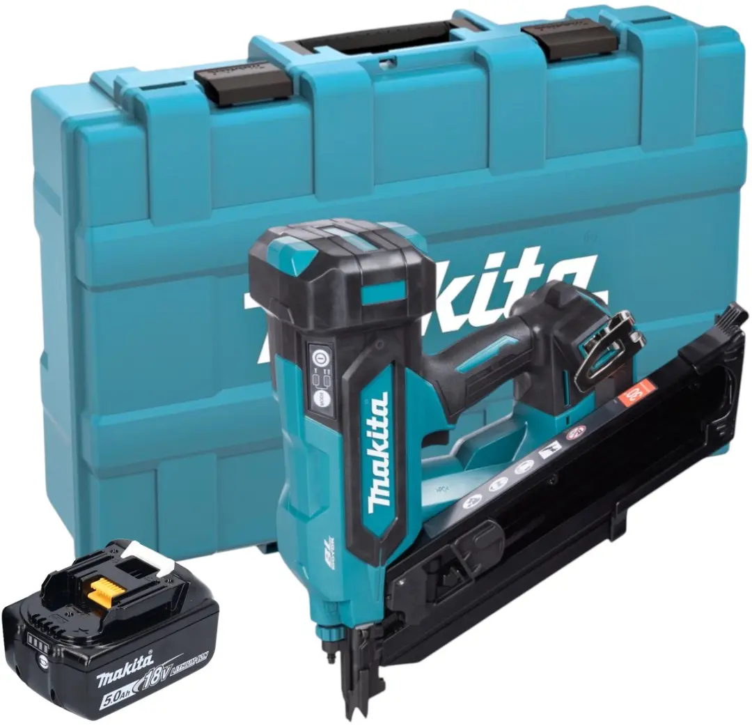 Makita DBN 900 T1K Accu-Spijkermachine 18V 50-90mm