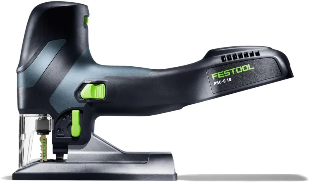 Festool PSC-E 18 EB-Basic Pendelzaag - 18V 40mm - 2 Zaagbladen