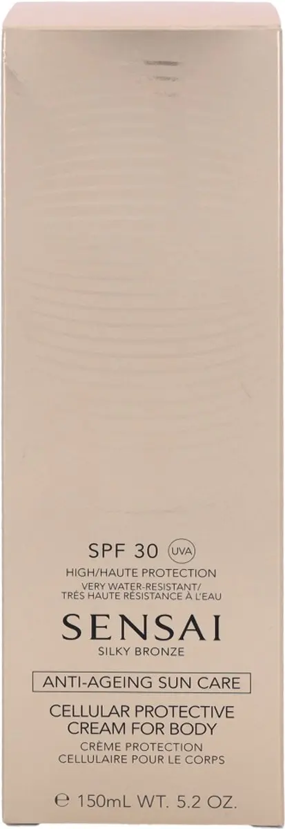 Sensai Silky Bronze Cellular Body Cream SPF30 - 150ml