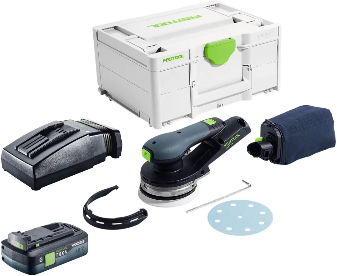Festool ETSC 2 125-Basic Accu-Excentrische Schuurmachine 18V