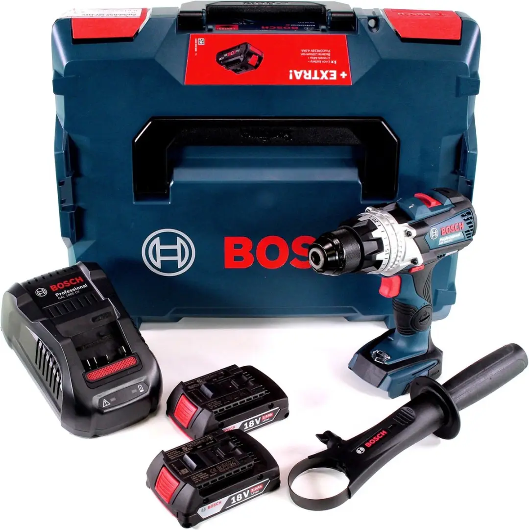 Bosch Professional GSR 18V-110C Accuboormachine - 18V 110Nm Borstelloos - 2x 2.0Ah Accu