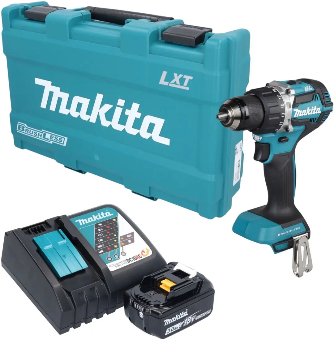 Makita DDF484RF1K Accuboormachine 18V 54Nm Borstelloos