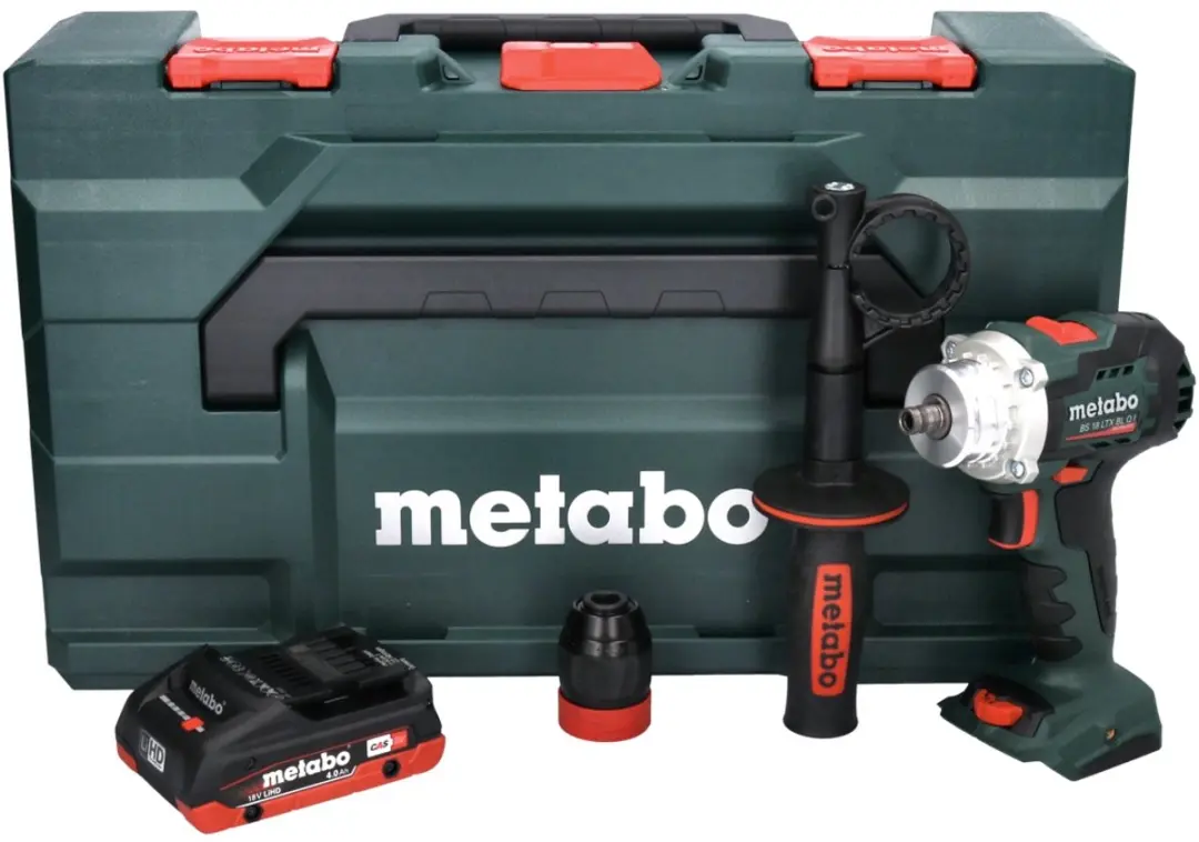 Metabo BS 18 LTX BL Q Accuboormachine 18V 130Nm - 1x 4.0Ah Accu