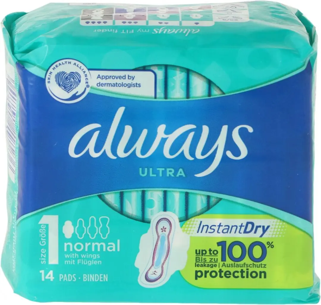 Always Ultra Normal Plus Maandverband - 84 Stuks