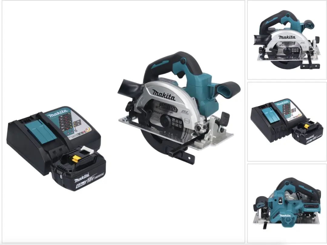 Makita DHS661RG1 Accu-handcirkelzaag 18V 165mm