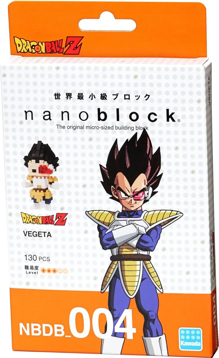 Bandai Namco Nanoblocks Vegeta NBDB-004 - 130 Stukken