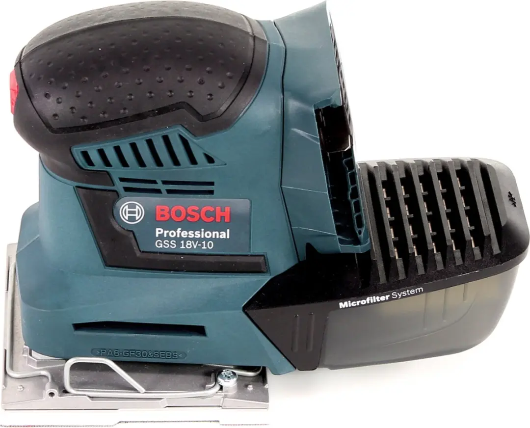 Bosch Professional GSS 18V-10 Accu-Excentrische Schuurmachine - 18V - 2,0 Ah - met accu & oplader