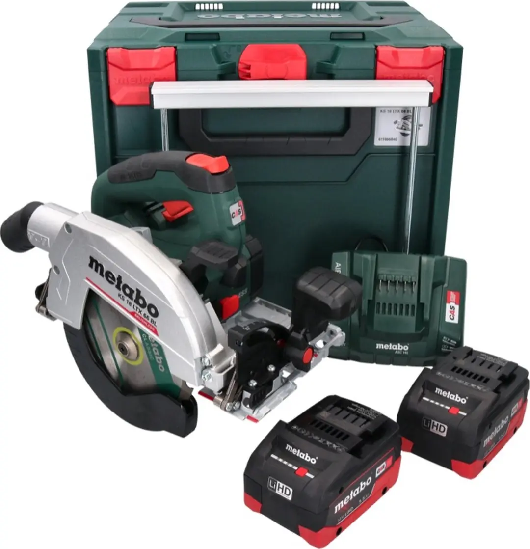 Metabo KS 18 LTX 66 BL Accu-cirkelzaag 165mm