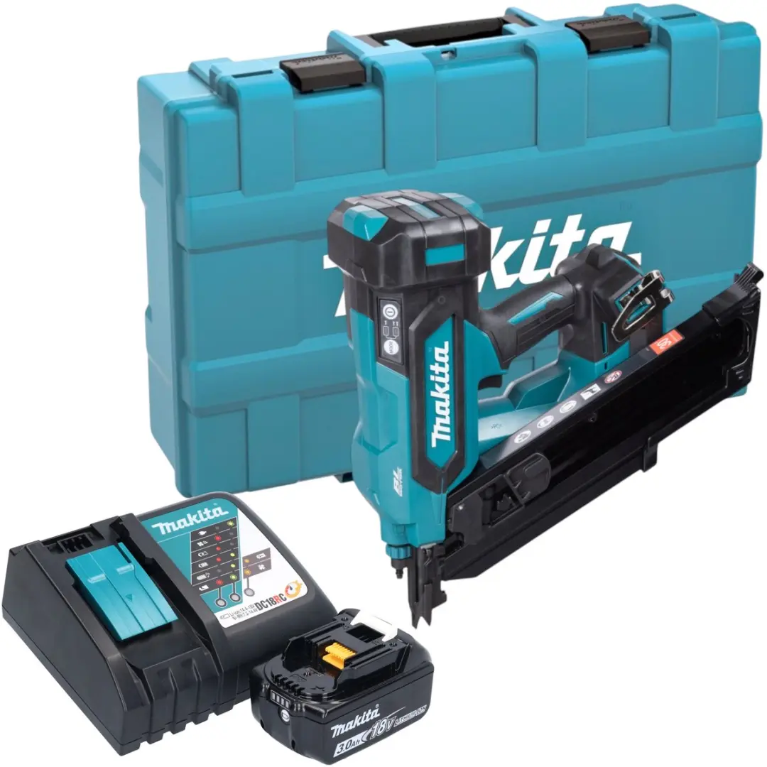 Makita DBN 900 RF1K Accu-Spijkermachine 18V