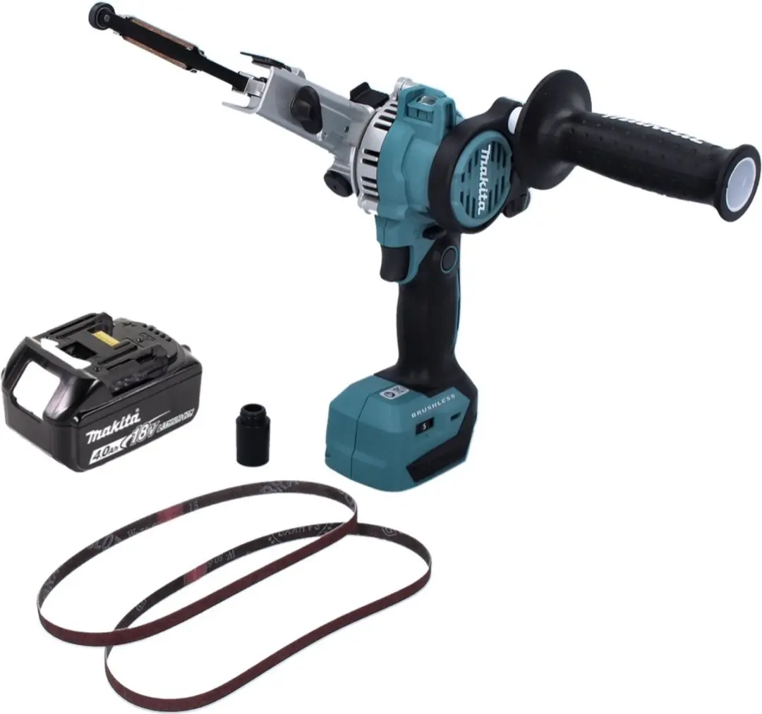 Makita DBS 180 Accu-bandvijl 18V 9x533mm Borstelloos - 4.0Ah
