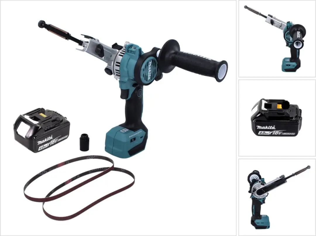 Makita DBS 180 Accu-bandvijl 18V 9x533mm Borstelloos