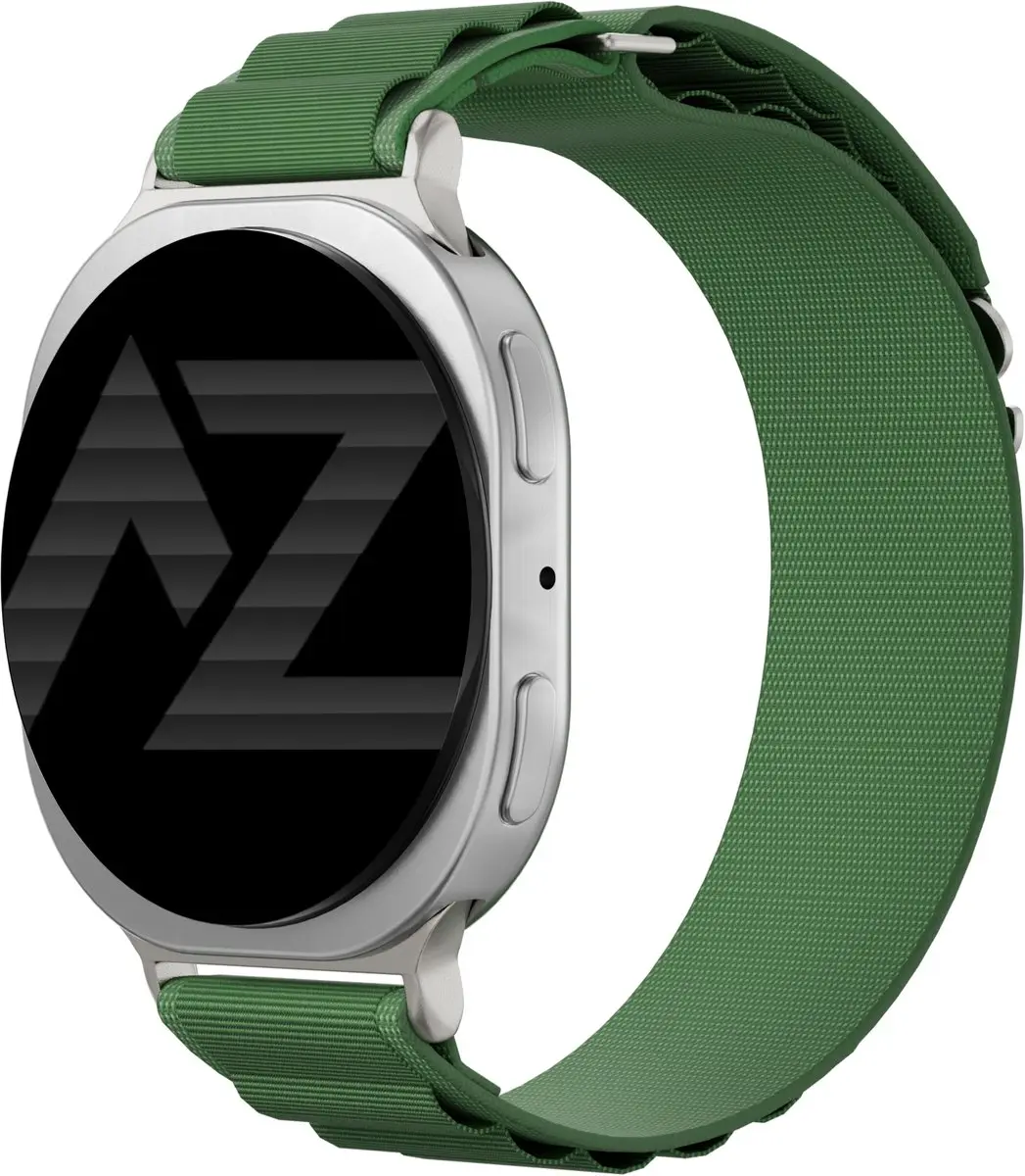 Accezz Nylon Bandje Samsung Galaxy Watch 8/9