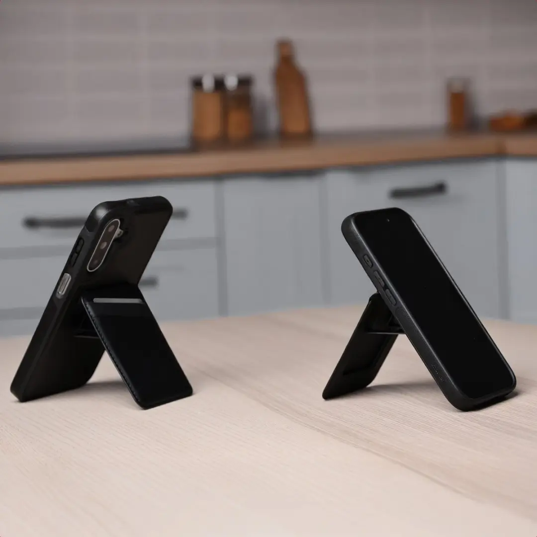 Imoshion Hoesje iPhone 17 Pro - Backcover met kaarthouder - Zwart