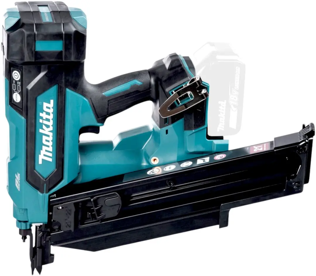 Makita DBN901RMK Accu Spijkerapparaat 18V - 2x 4,0Ah + Lader + Koffer