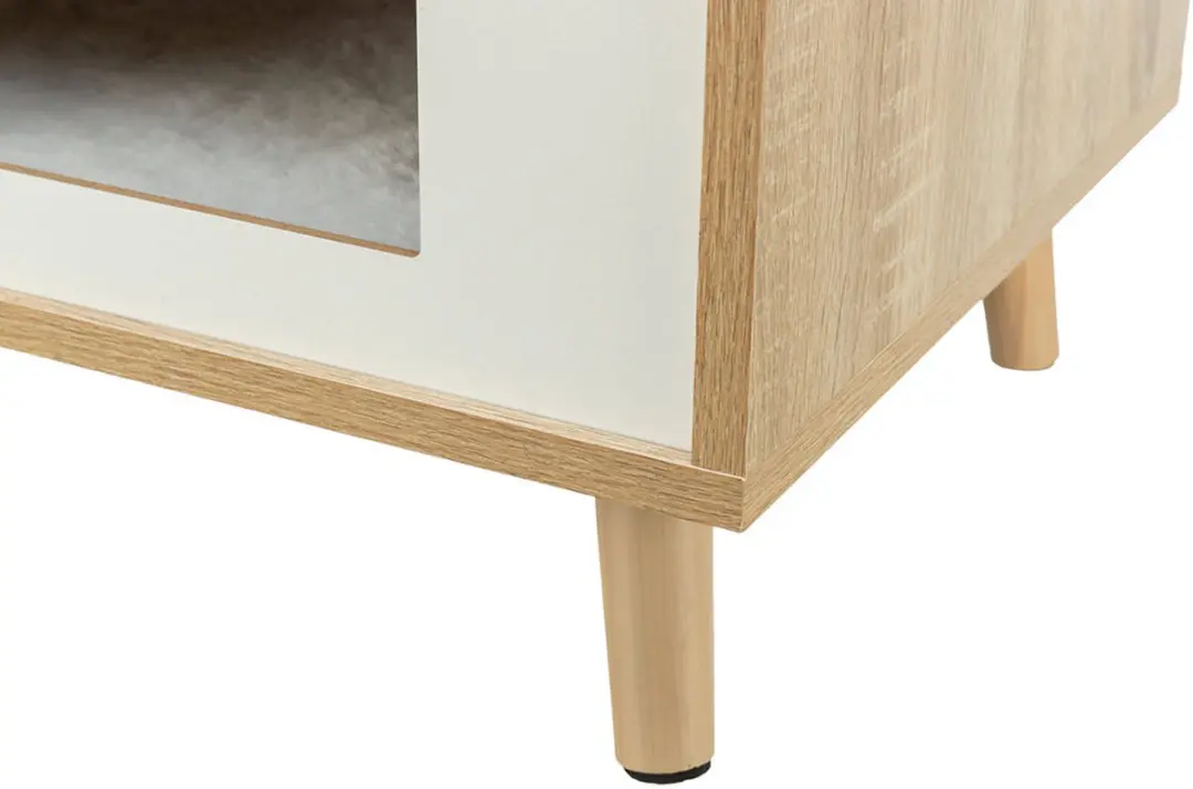 Trixie Kattenmand Huis Isa Lichtbruin/Wit 40x40x50cm
