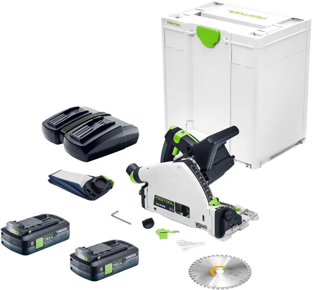 Festool TSC 55 KEB-Basic Accu-Invalzaag 160mm