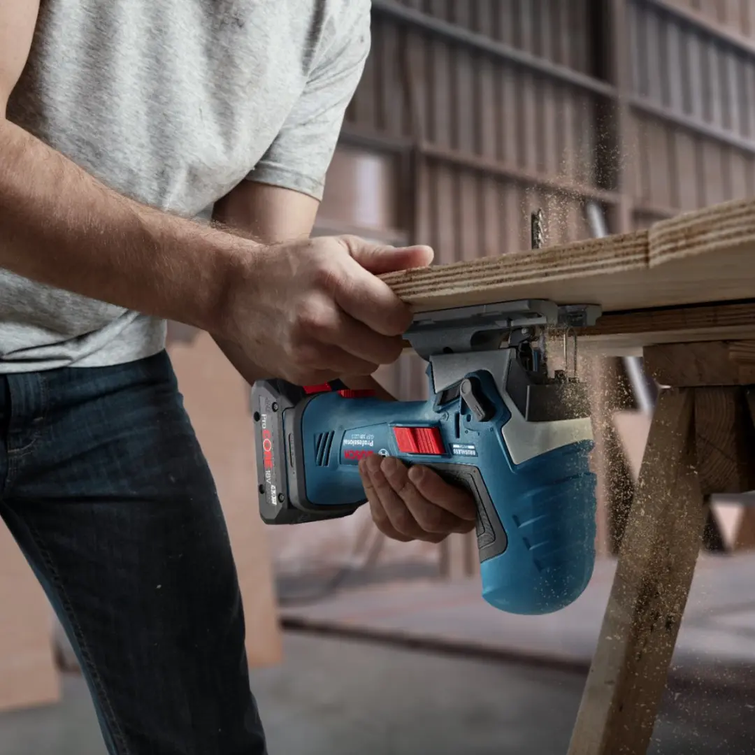 Bosch Professional GST 18V-125 S Accudecoupeerzaag - 125mm - 2x ProCORE 4.0Ah