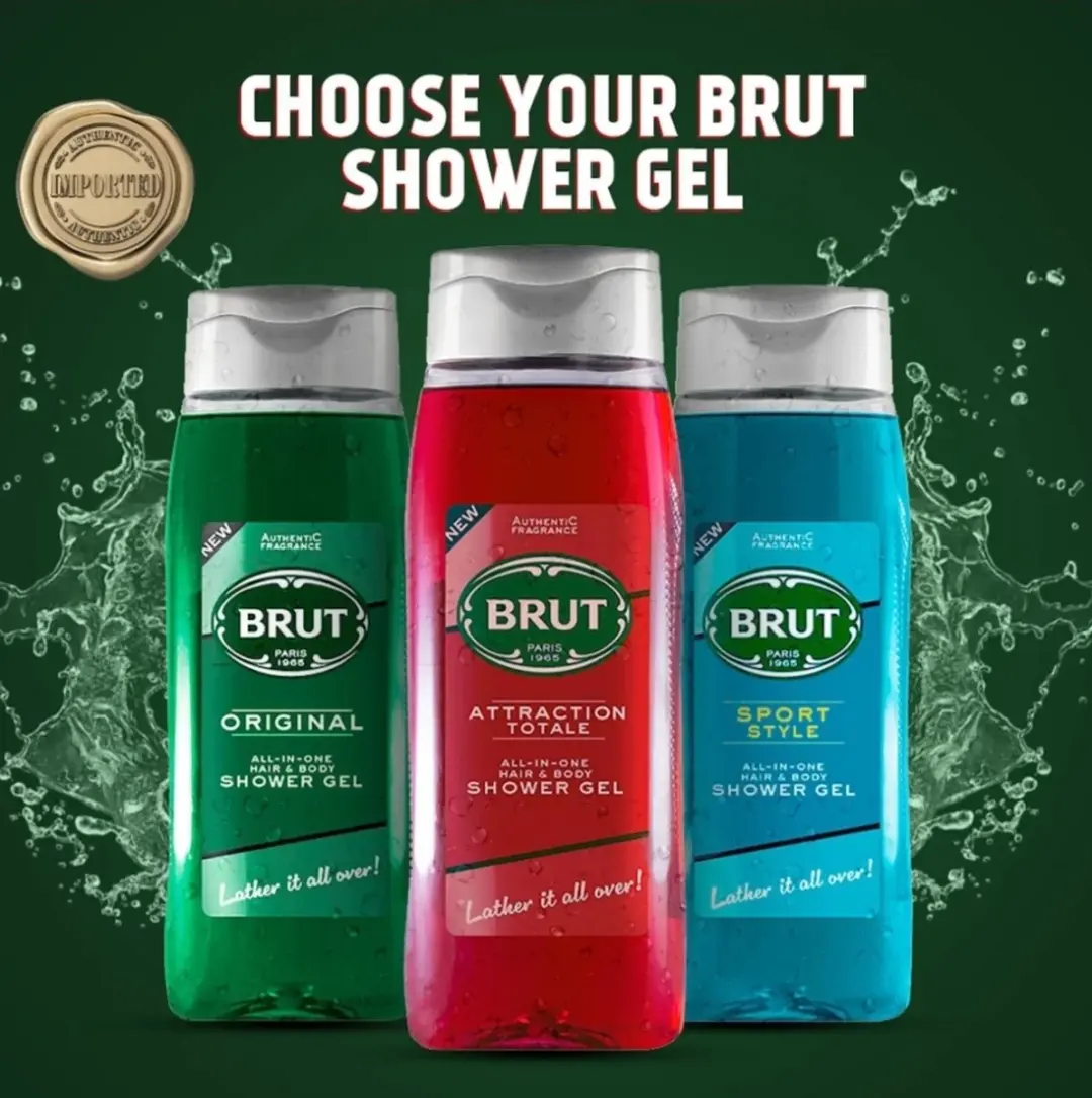 Brut Attraction Douchegel 500ml