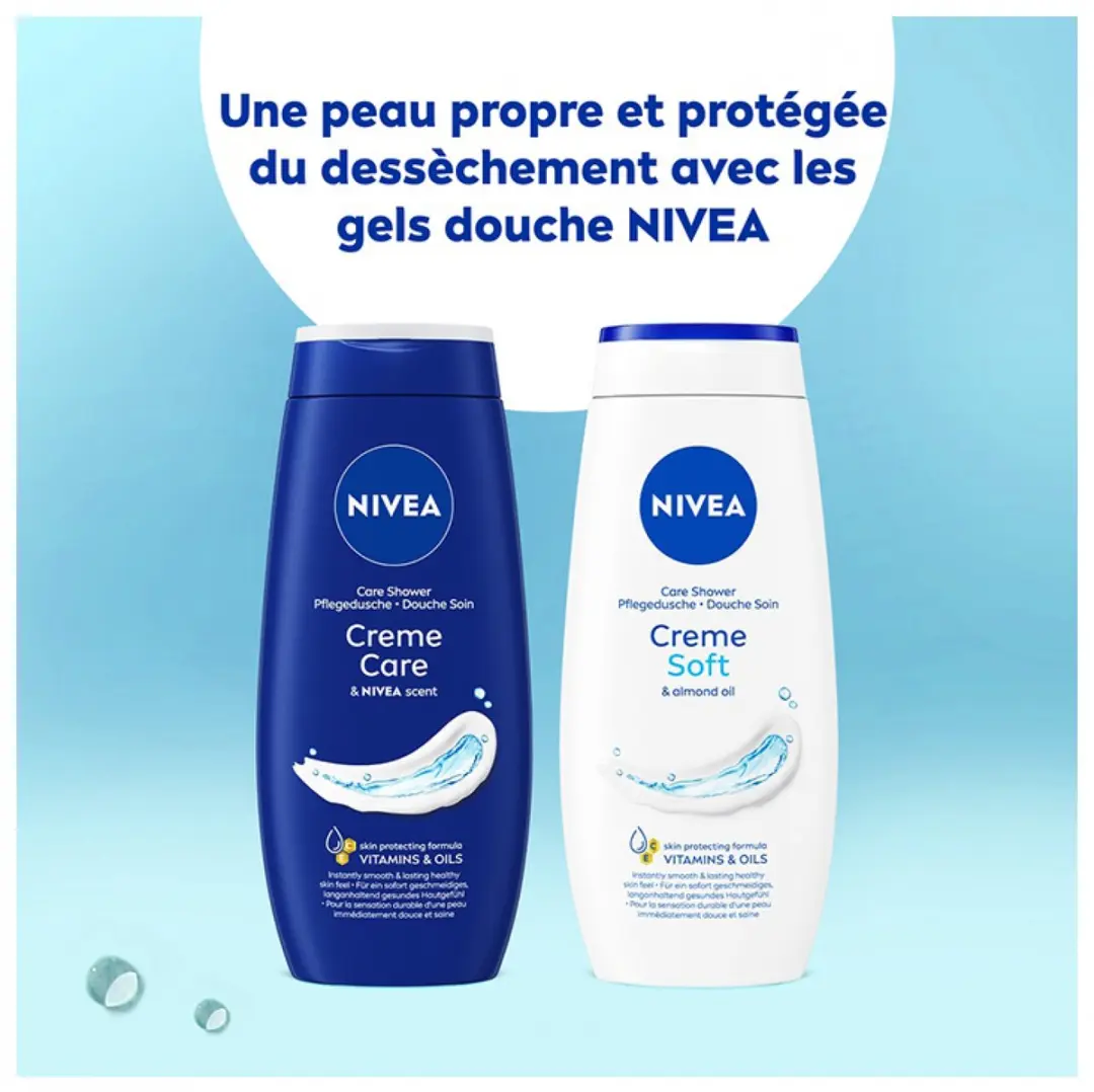 NIVEA Crème Soft Hydraterende Doucheverzorging 500ml - afbeelding 2 van 2