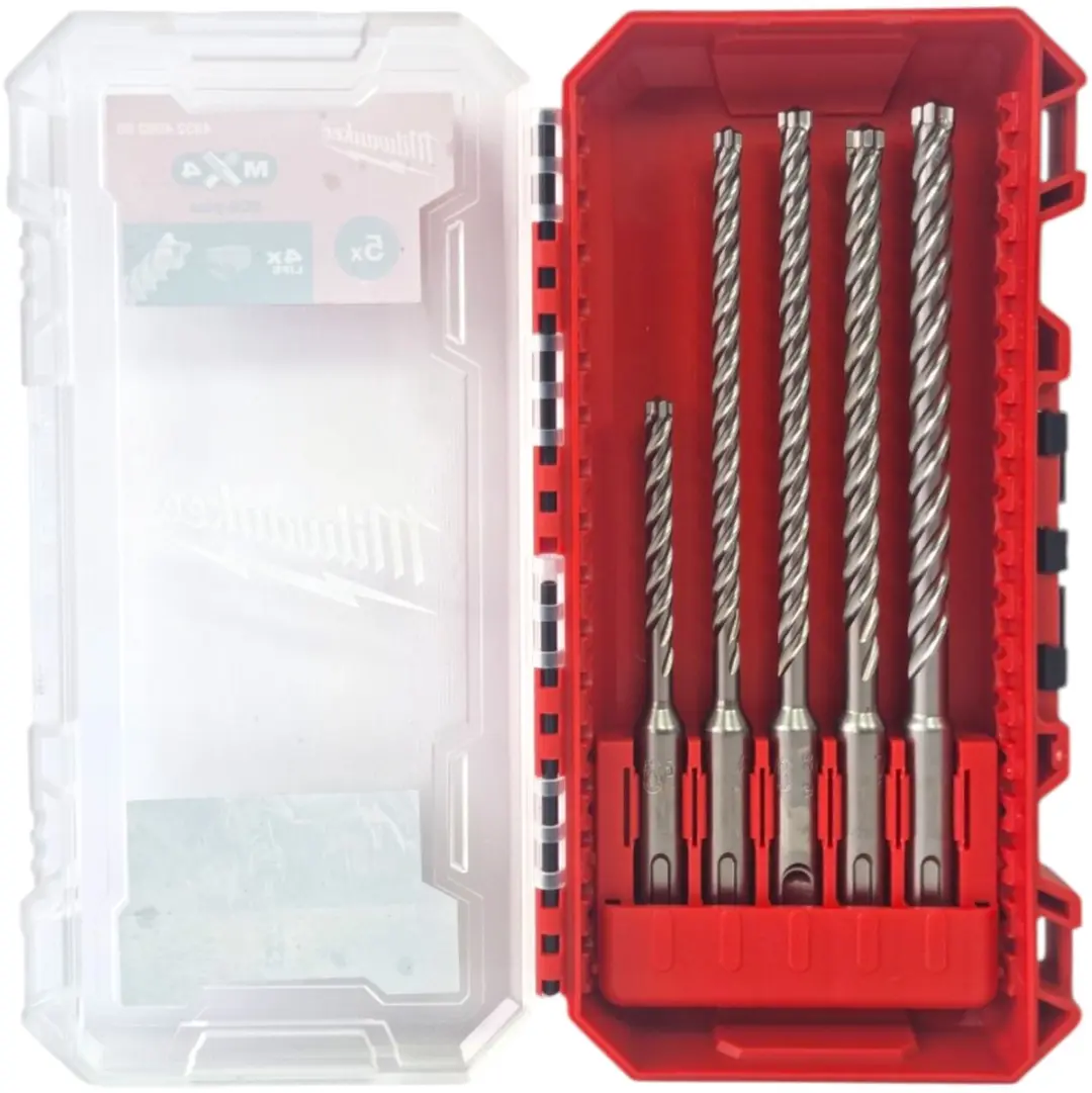 Milwaukee SDS Plus MX4 Boorset 5-delig 4932498298