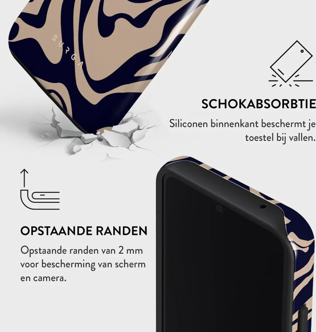Burga Tough Backcover Samsung Galaxy A54 - Vigilant