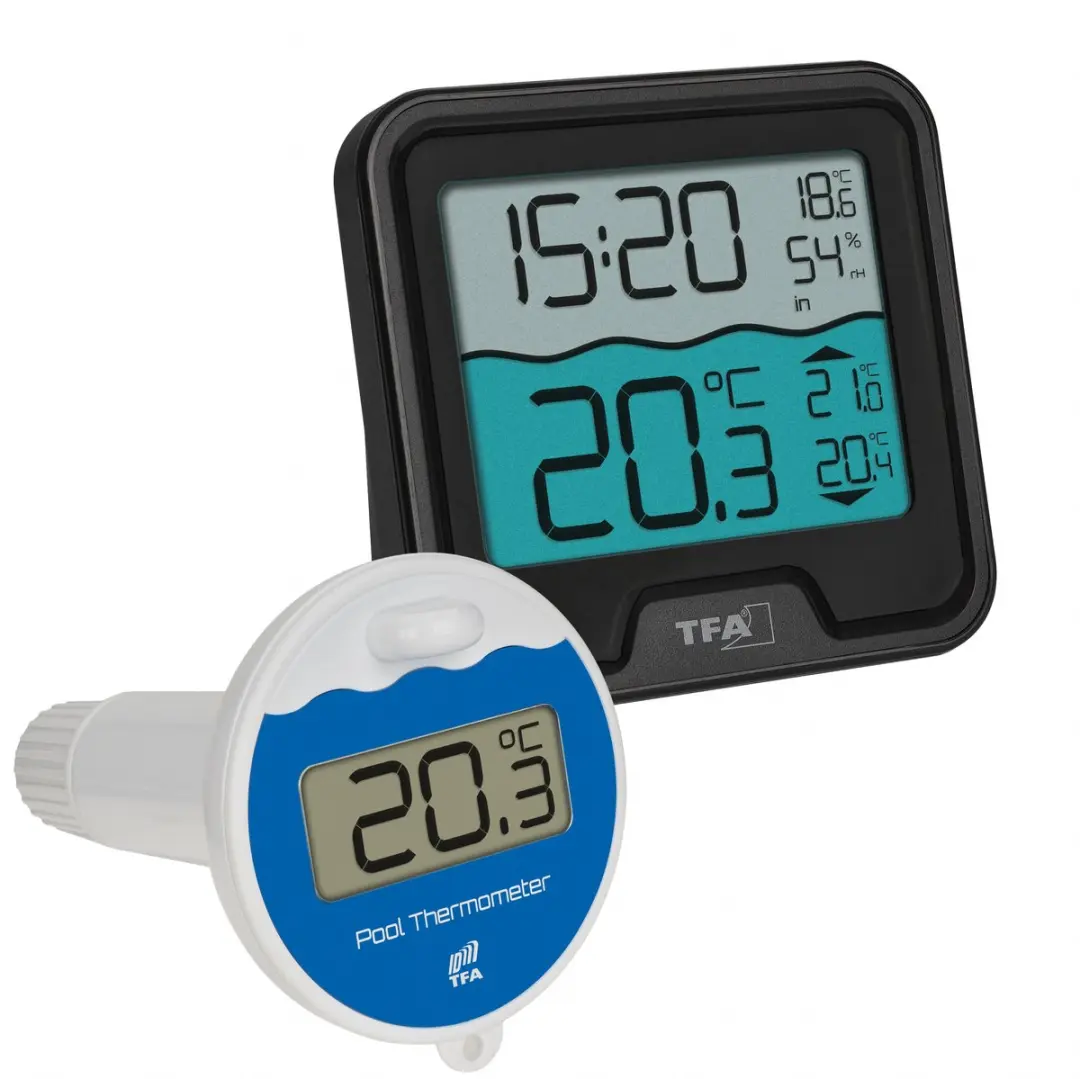 TFA Dostmann Marbella 2 Draadloze Zwembadthermometer