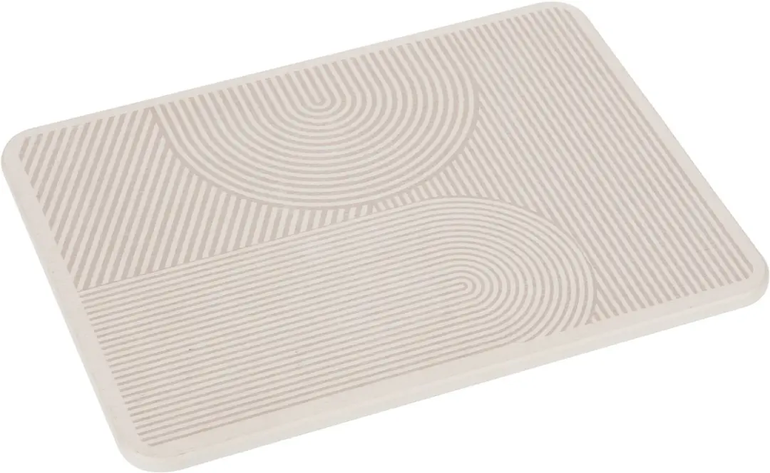 Wenko Diatomiet Afdruipmat Damon Beige 40x30cm