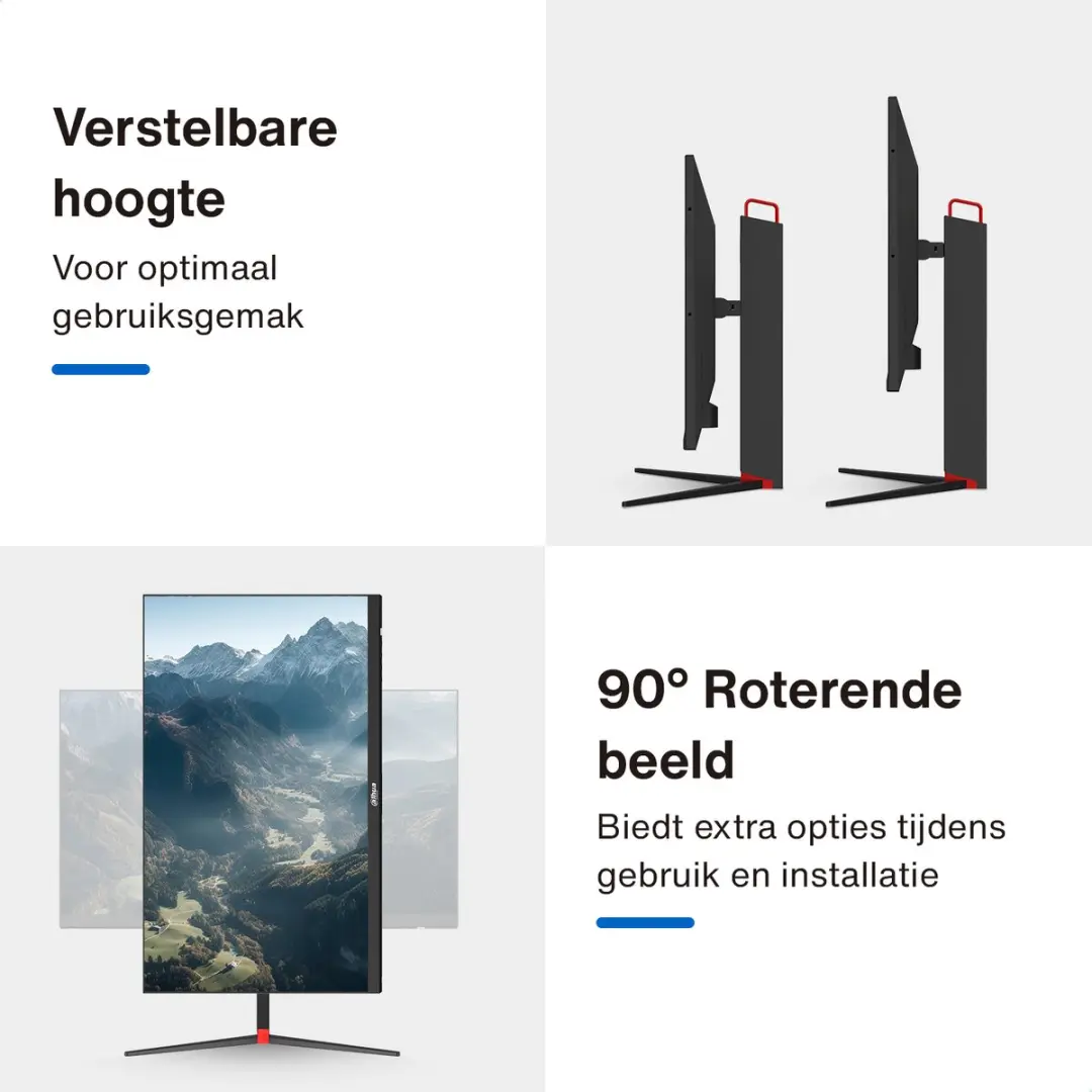 Dahua LM32-P301A QHD Monitor 32 inch - 75Hz - USB-C 65W - afbeelding 5 van 6