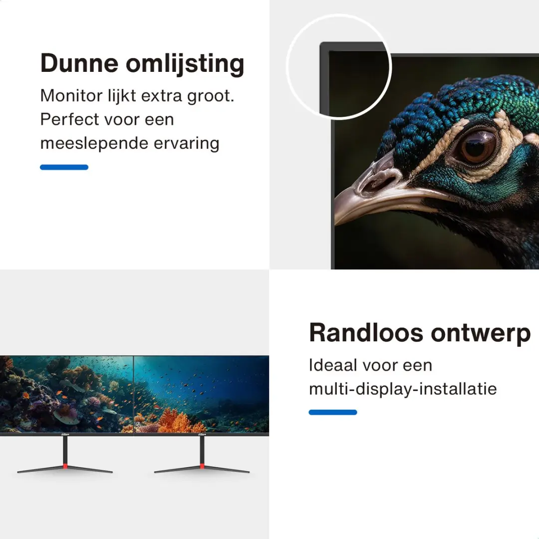Dahua LM32-P301A QHD Monitor 32 inch - 75Hz - USB-C 65W - afbeelding 6 van 6