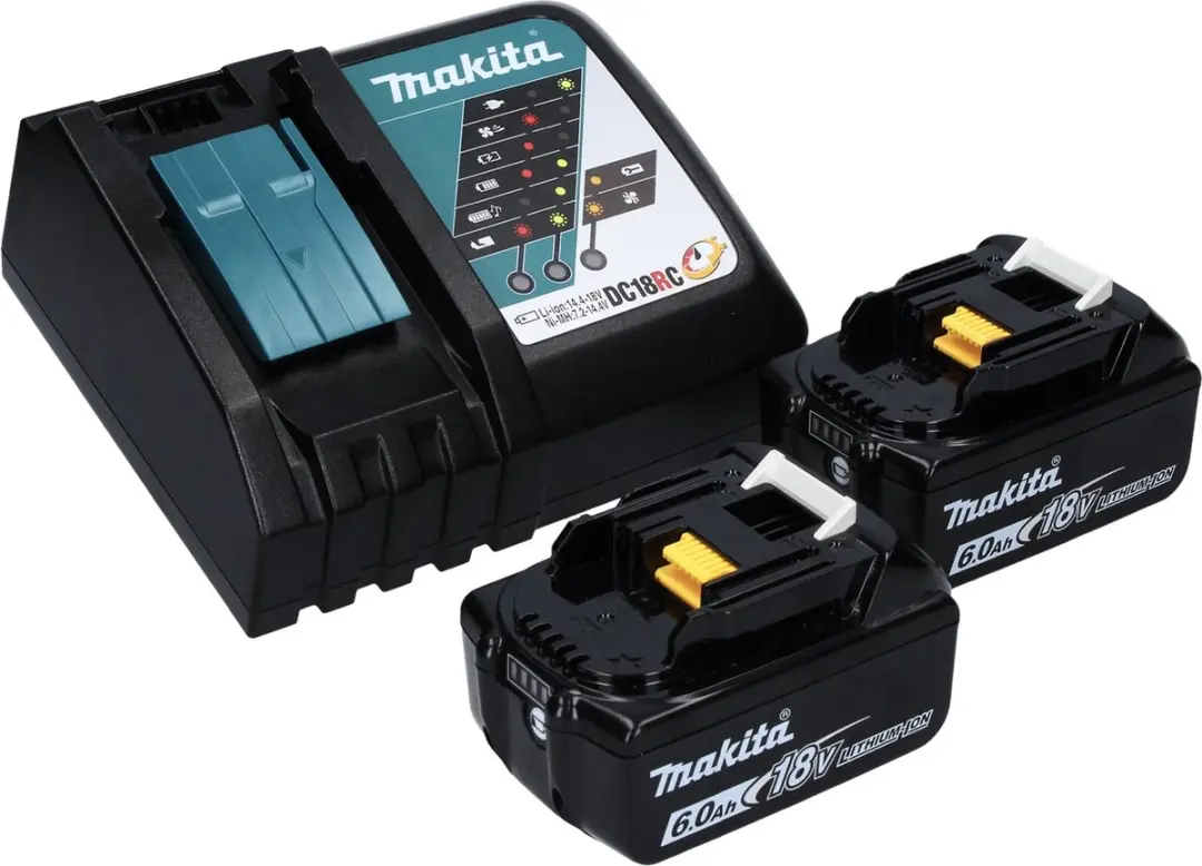 Makita DVR450RG Betonverdichter 18V - 13.000 tr/min - 25mm - 2x 6.0Ah + lader