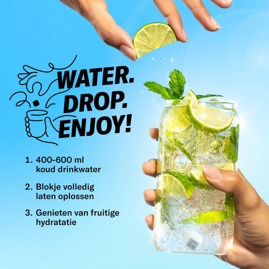 Waterdrop Mocktail Set - 36 Drinkblokjes - Suikervrij