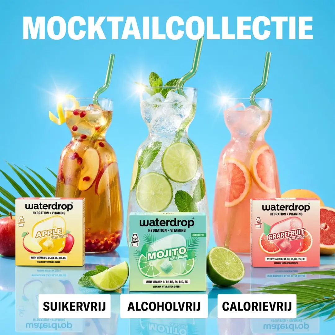 Waterdrop Mocktail Set - 36 Drinkblokjes - Suikervrij