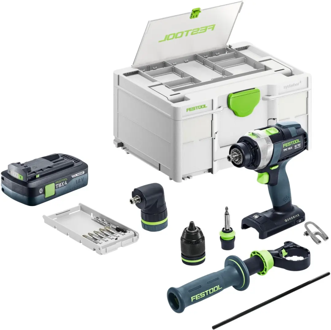 Festool TPC 18/4-Basic-Set Accu-Slagboormachine 75Nm