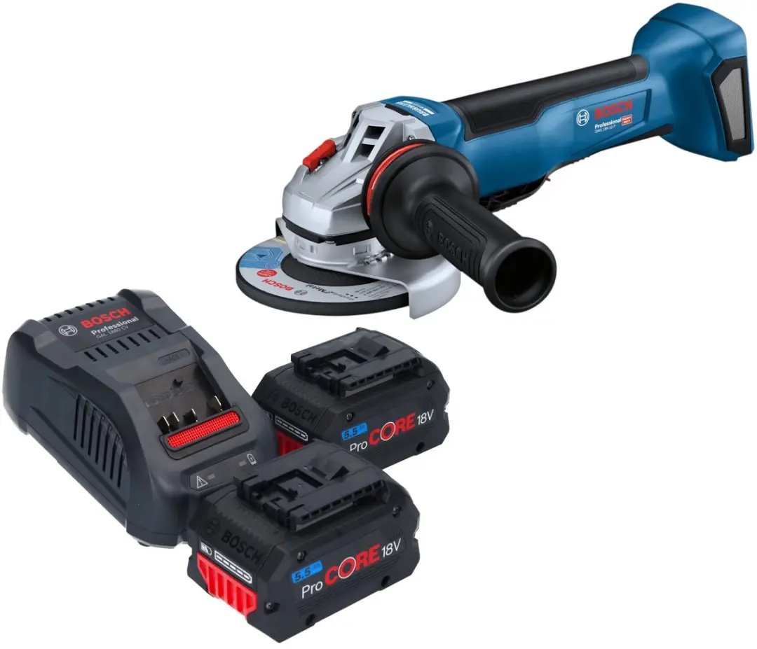 Bosch Professional GWS 18V-10 P Accu-haakse slijper 125mm