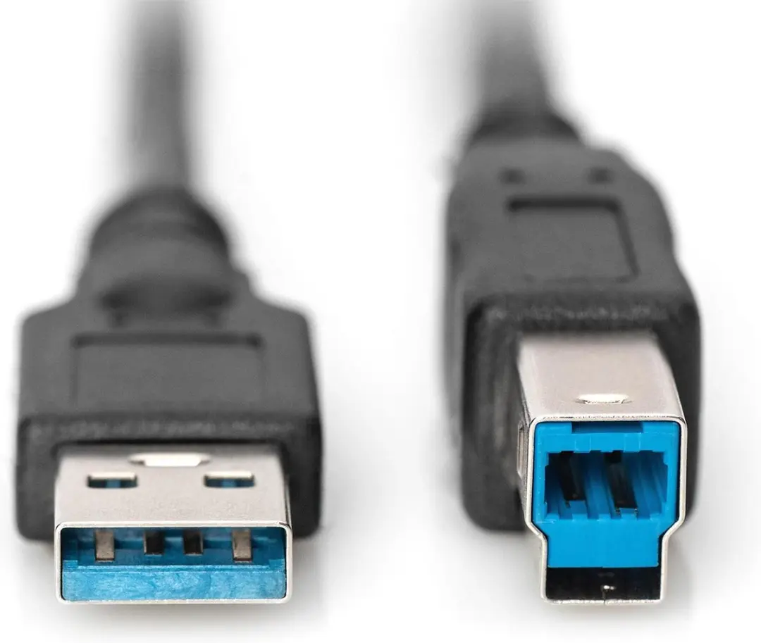 Digitus USB 3.2 Gen1 USB-A/USB-B Kabel 1.80m - Zwart