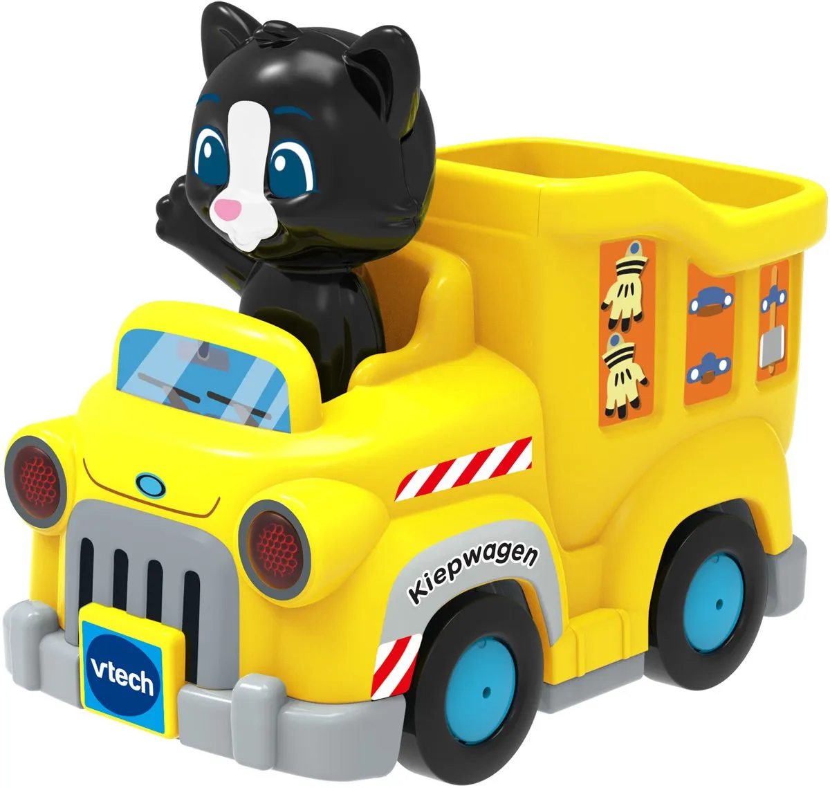 VTech Toet Toet Auto's Karlijn Kat Kiepwagen - Meerkleurig