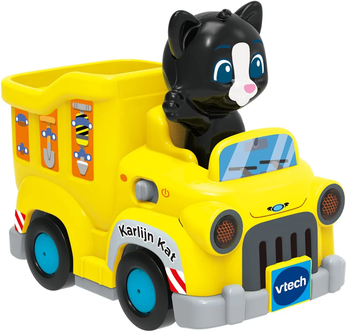 VTech Toet Toet Auto's Karlijn Kat Kiepwagen - Meerkleurig