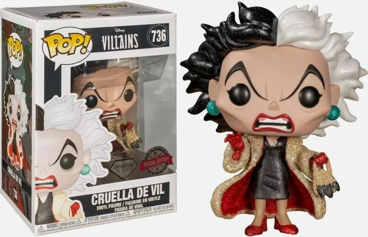 Funko POP Cruella De Vil Diamond Glitter