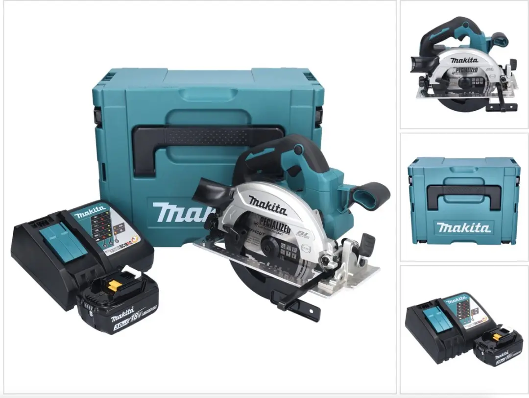 Makita DHS661RF1J Handcirkelzaag 18V 165mm