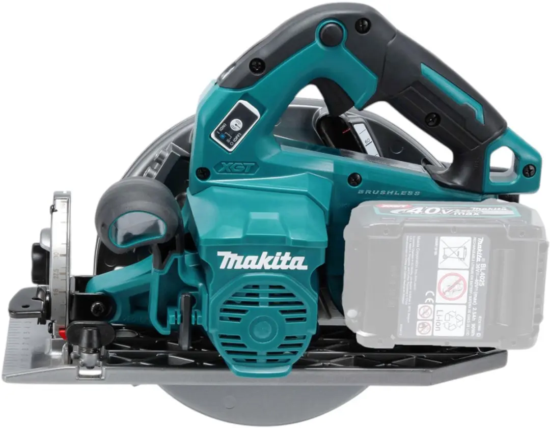 Makita HS003GD101 Accu-Handcirkelzaag 190mm - 40V Max - Borstelloos - 2,5Ah