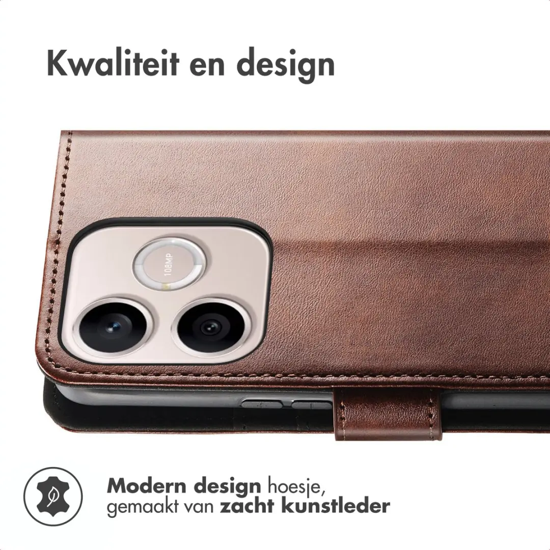 Imoshion Hoesje Honor 600 Lite 5G - Donkerbruin