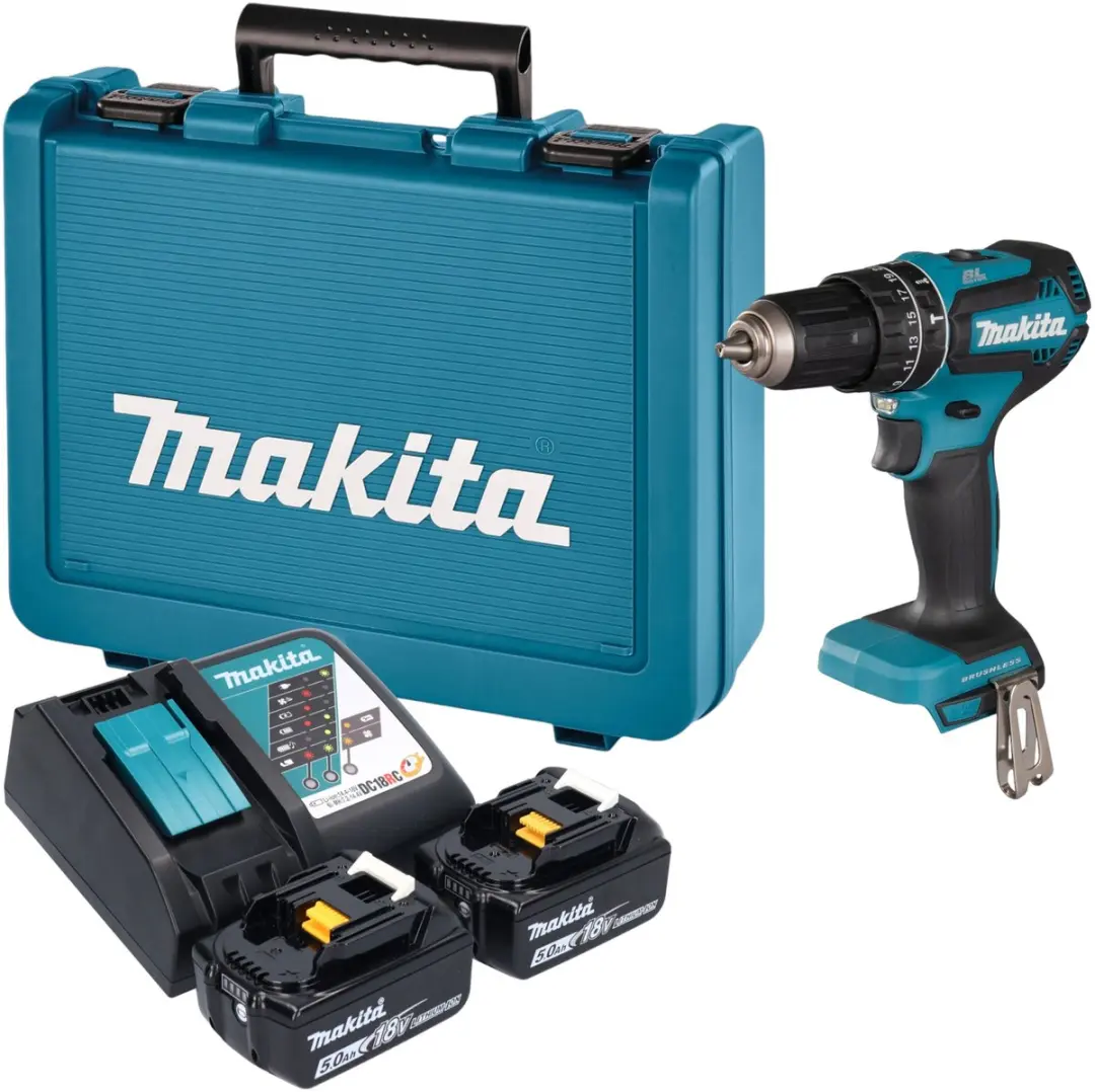 Makita DHP485RTE Slagboormachine 18V 50Nm