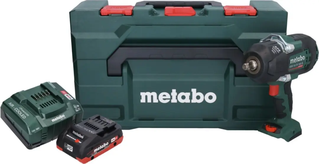 Metabo SSW 18 LTX 1450 BL Accuslagmoersleutel 18V 1450Nm - met accu 4.0Ah & lader