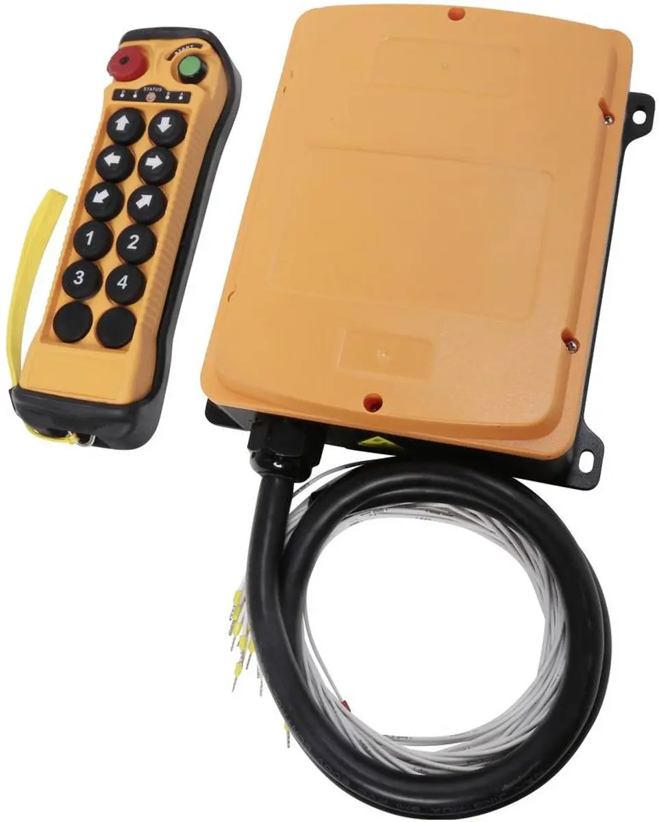 Tru Components TC-Q1000 Industriële Draadloze Afstandsbediening 10-Kanaals 12-24V