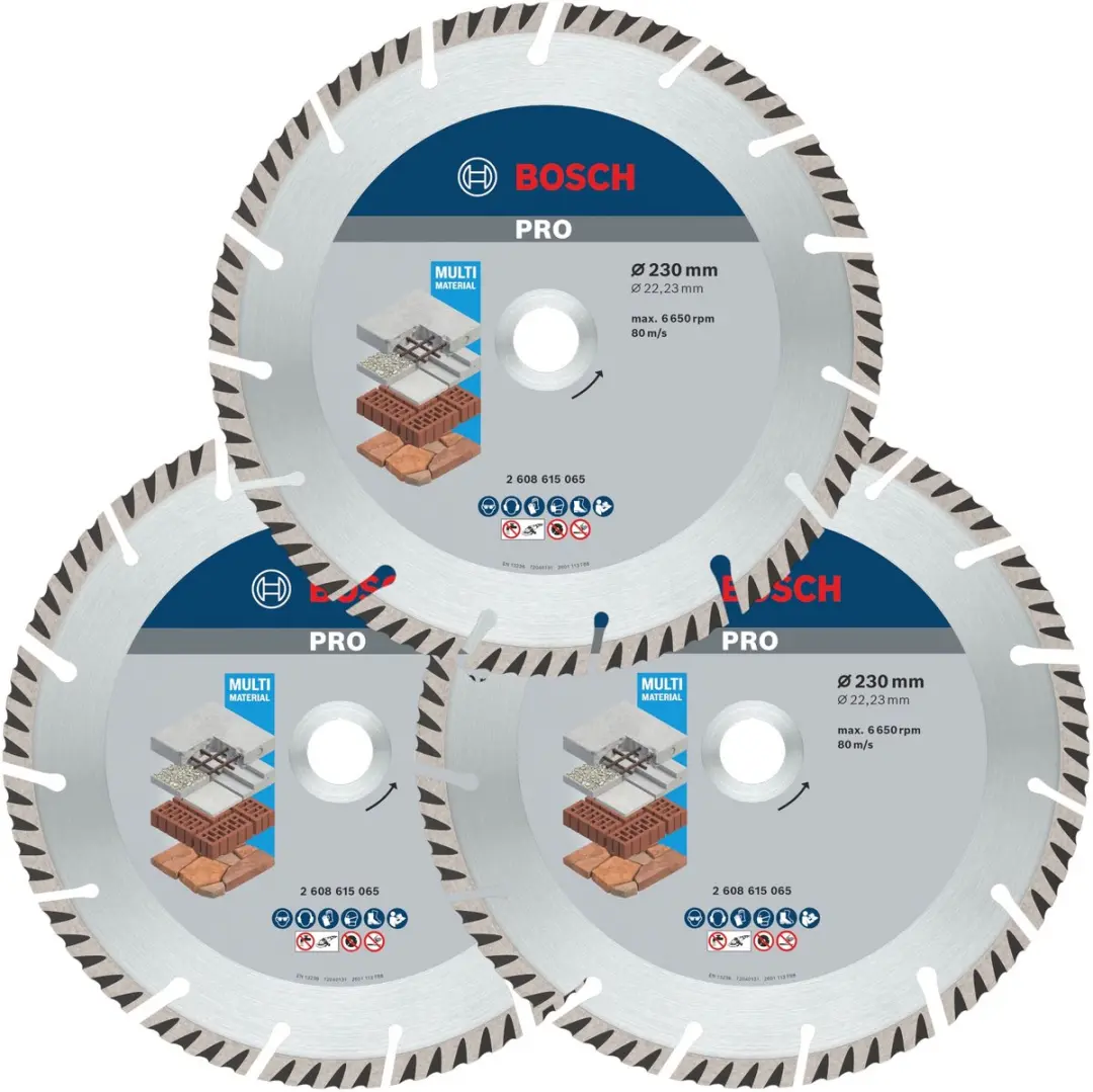 Bosch Professional Multi Material Diamant Doorslijpschijf 230mm