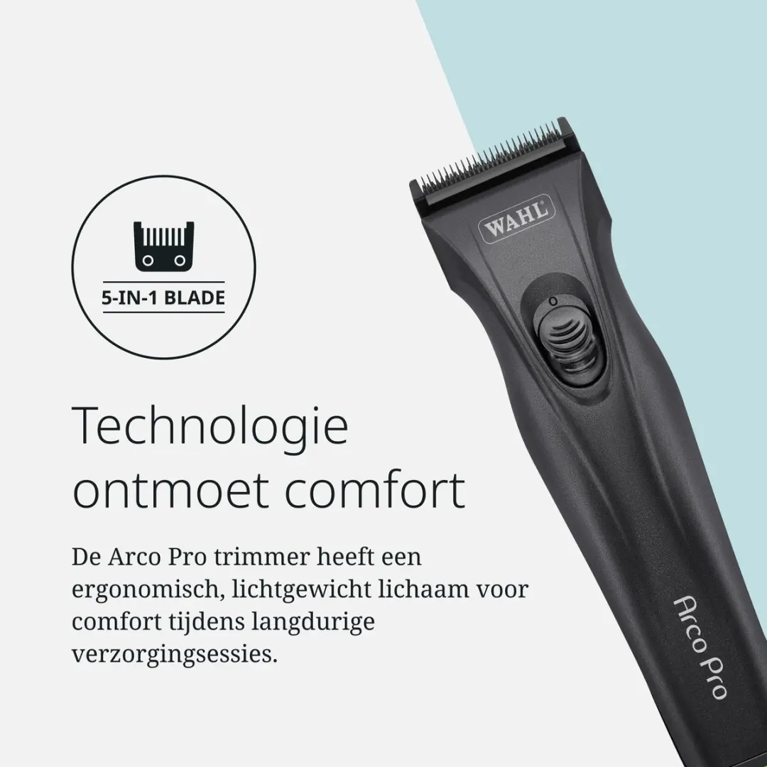 Wahl Arco Pro Draadloze Tondeuse - Grijs